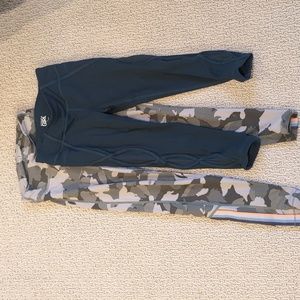 Two athleta girls legging